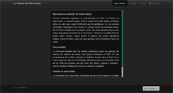 Desktop Screenshot of legrenierdenotredame.fr